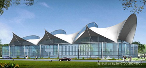 羽毛球館膜結(jié)構(gòu)一