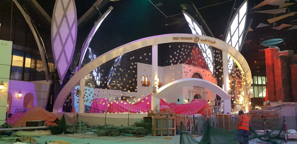 多哈市會展中心高透光膜結(jié)構(gòu)