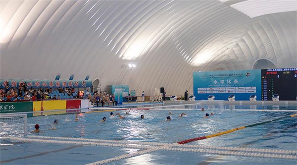 氣膜游泳池，氣膜游泳館